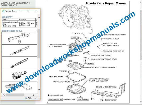 Toyota Yaris Service Manual